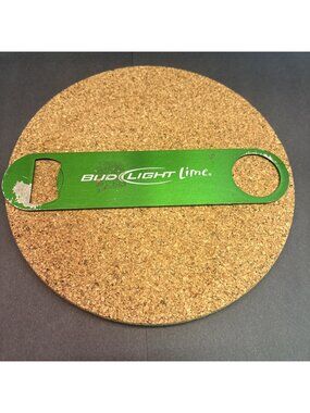 VINTAGE BOTTLE Opener Beer Themed - Bud Light Lime